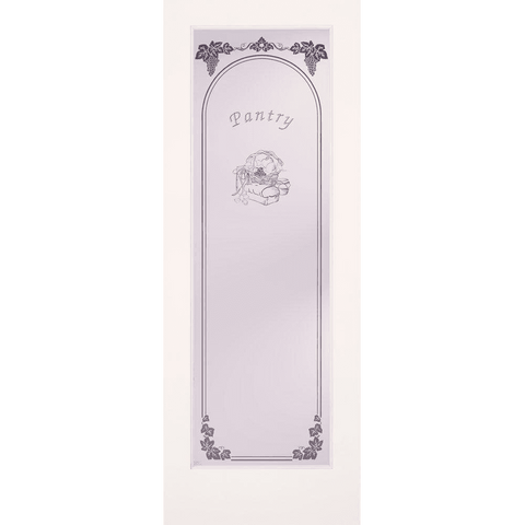 Pantry Woodgrain 1 Lite Unfinished Oak Interior Door Slab