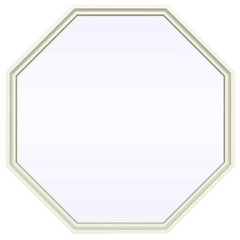 V-4500 Series Fixed Octagon Vinyl Window